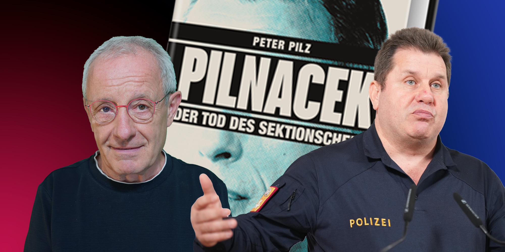 Polizeichef Takacs will Gewinn von verbotenem Pilnacek-Buch